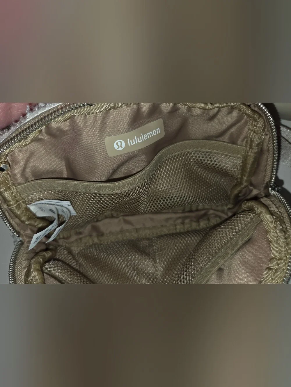 Lululemon Fleece Everywhere Belt Bag 1L Sherpa Cream Ivory